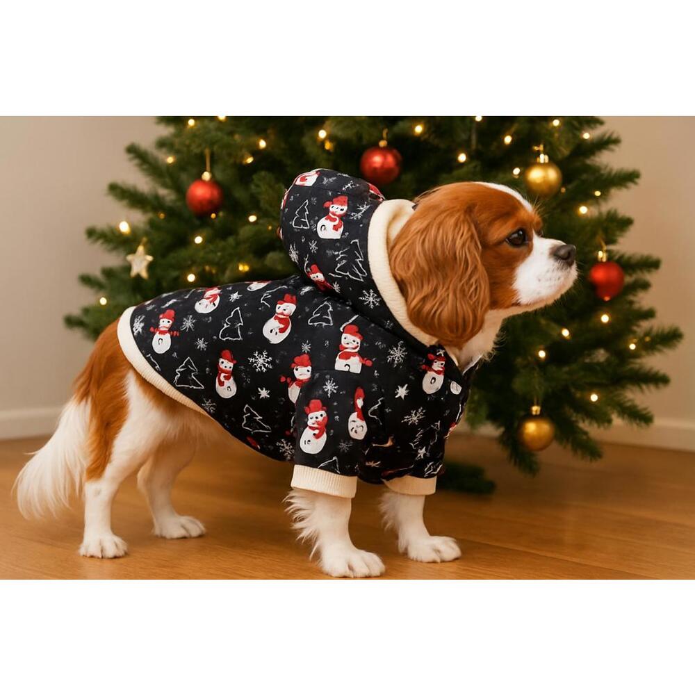 Doggie Christmas Hoodie  - Size Small‎